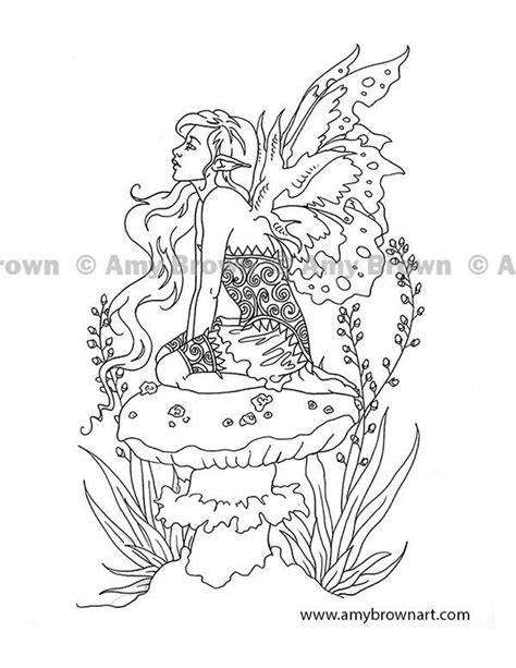 Amy Brown Coloring Pages Posted By Andrew Harvey
