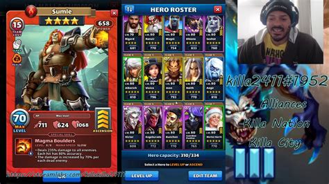 Hero of the month for march 2020. Pull For Telluria HOTM Empires & Puzzles - YouTube