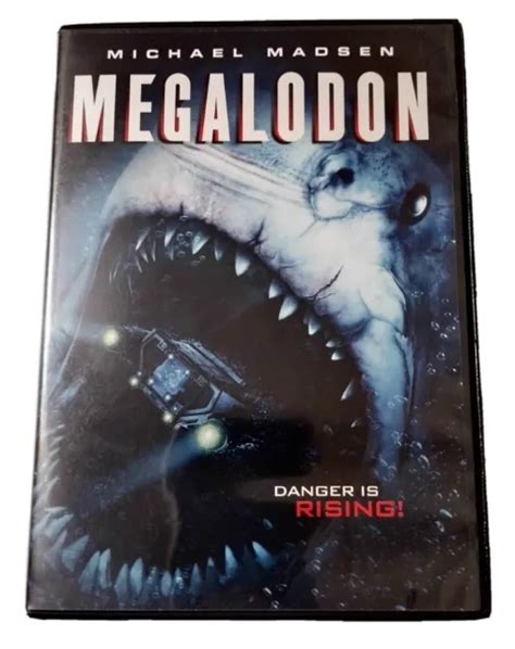 Megalodon Danger Is Rising Dvd 2019 Michael Madsen Shark Sci Fi