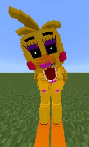 Naked Fnaf Toy Chica Resource Pack For Minecraft Bedrock Edition Dany