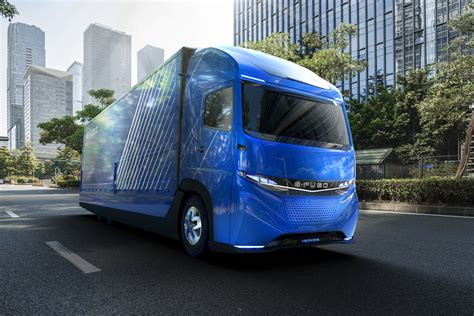 E Fuso Vision在东京首次亮相217英里的重型电动卡车概念 金沙官网