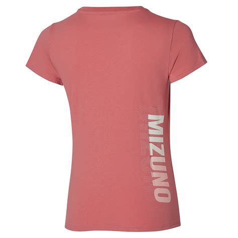 Mizuno Tee Pink Womens Sports T Shirts Mizuno Europe