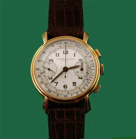 vintage 1930s vacheron constantin 18k rose gold chronograph watch ref 4072 ebay