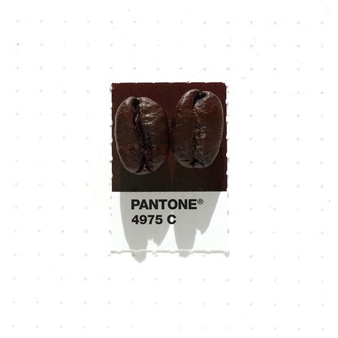 Maybe you would like to learn more about one of these? Tiny PMS Match - Pantone 4975 color match. Coffee beans from...