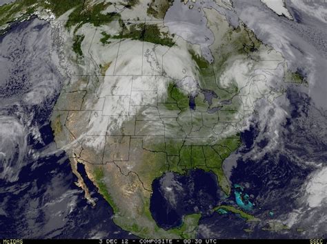 Us Composite Satellite Image Satellite Image Weather And Climate