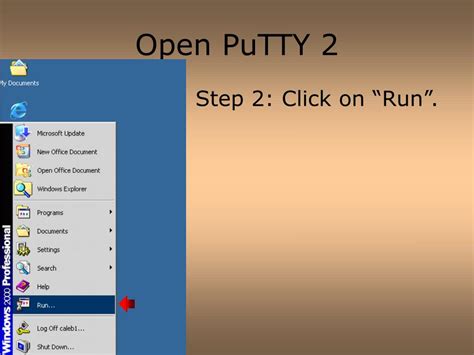 Ppt How To Run Putty Powerpoint Presentation Free Download Id5185253