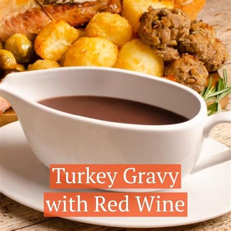 Turkey Gravy with Red Wine - Make Your Own from Drippings [Video