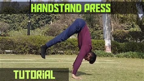Handstand Press Tutorial Best Exercises And Progressions Youtube