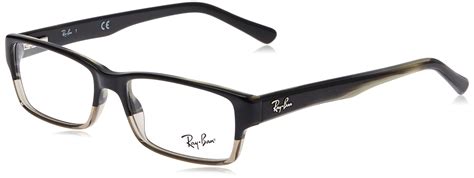 Ray Ban Rx5169 Rectangular Prescription Eyeglass Frames In Gray For Men Lyst
