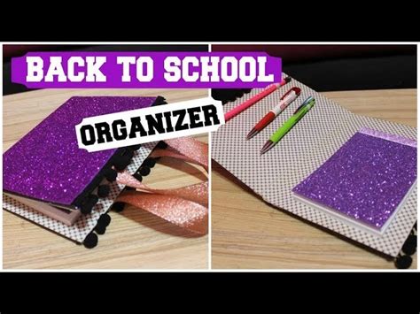 Back To School How To Make Organizer Kako Napraviti Organizator Za