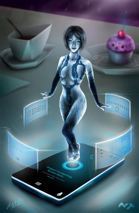Cortana By Roberto Miranda On Deviantart