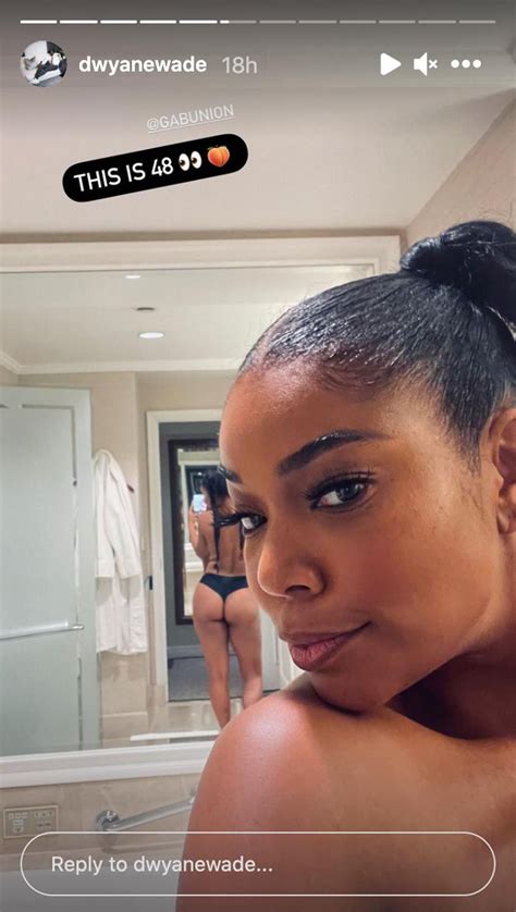 Dwyane Wade Shares Topless And Cheeky Photo Of Wife Gabrielle Union