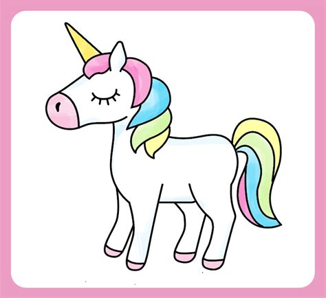 Voir plus d'idées sur le thème pixel art, pixel art facile, dessin pixel. Dessin Facile A Faire Licorne Kawaii - Dessin Facile