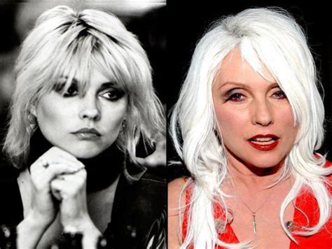 Debbie Harry Blondie Rolling Stones Keith Richards Grace Slick Pat Benatar Celebrities Then