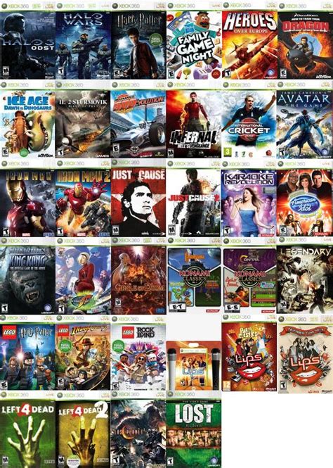 Showdown of legendary legends region free/englt + 1.9 и выше. _: LISTA COMPLETA JUEGOS XBOX 360