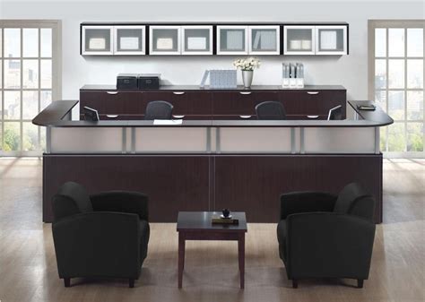 High End Executive 2 Person U Shape Reception Desk Pl Laminate By