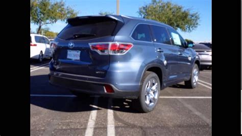 2014 shoreline blue pearl toyota highlander suvs theeagle com. 2016 Toyota Highlander Limited Shoreline Blue Pearl - YouTube