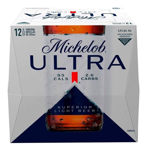 Cerveza Michelob Ultra 12 Pack Botellas 355ml Mercadolibre