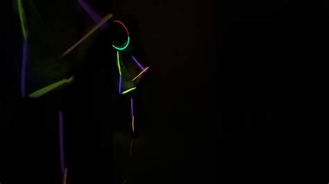 Glow Stick Dance Unique Idea Youtube