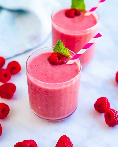 Perfect Raspberry Smoothie A Couple Cooks