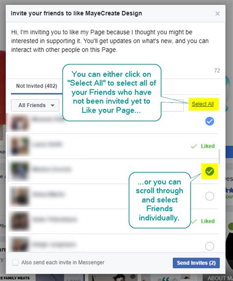 How to invite others to like your facebook page. Facebook Fundamentals: How to Invite Friends to Like your ...