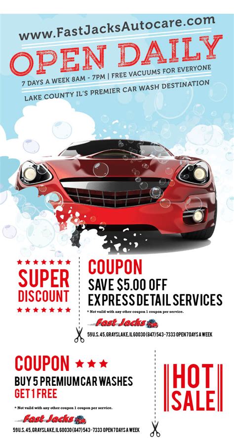 Detailed image free 5 all purpose towels + $5 shipping with purchase of $39+. Coupons - Fast Jacks Auto Care & Repair | Grayslake, IL 60030