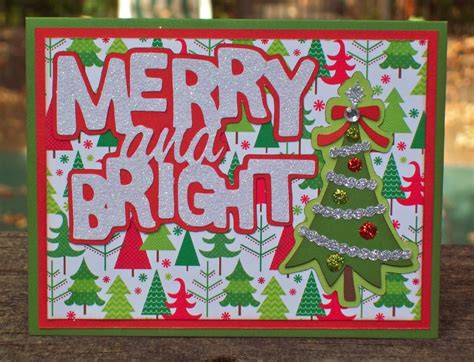 Making personalized gifts, cards, home decor, farmhouse signs, and more is easy with a. Cricut Crazy Scrapper: Merry and Bright Christmas card (for Exploring Cricut)