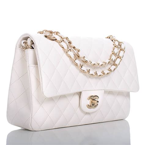 White Chanel Style Handbag :: Keweenaw Bay Indian Community
