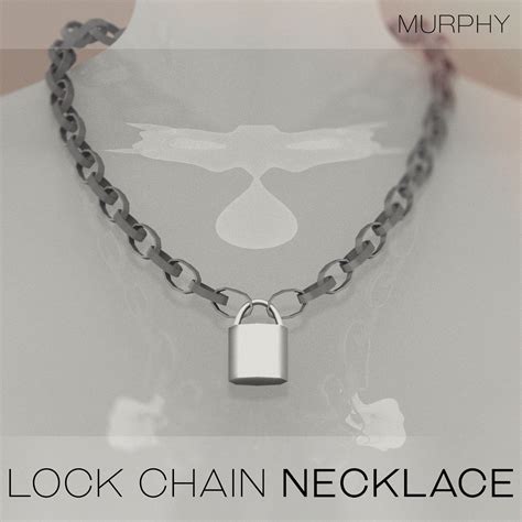Lock Chain Necklace M U R P H Y Sims 4 Cc Packs Sims 4 Mods