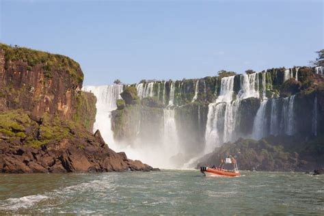 Foz Do Iguacu City To The Argentina Side Of Falls And The Puerto Iguazu