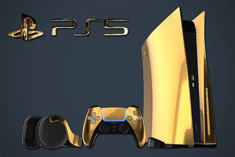 Bling Gold 24 Karat Ps5 Goes On Sale For £8000 And It Looks Incredible