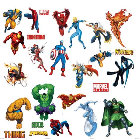 Buy Marvel Heroes Comic Spider Man Captain America Hulk Fantastic