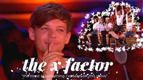 Louis Tomlinson At The X Factor All Moments Week 3 Youtube