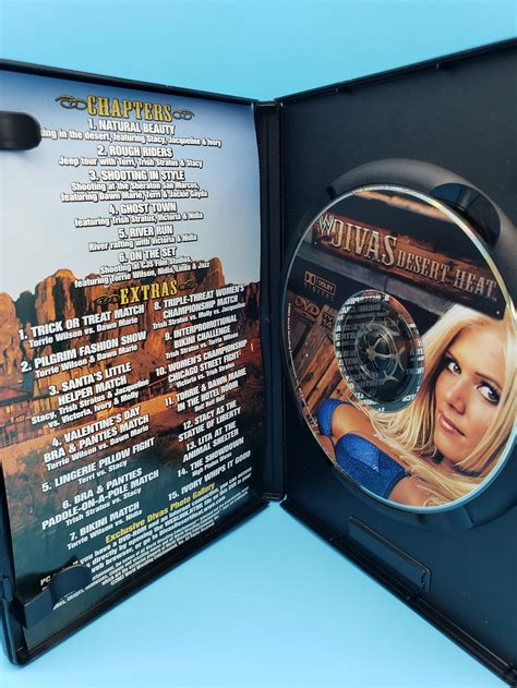 WWE Wanted Divas Desert Heat DVD used | Etsy