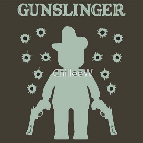 Gunslinger Stickers By Customize My Minifig Redbubble