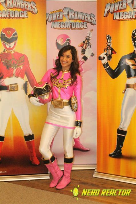 Emma Goodall Is Megaforce Pink Ranger In Power Rangers Megaforce She