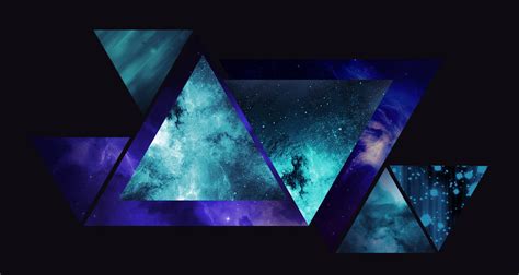 Triangle Abstract Galaxy By Zen Shaheen On Deviantart