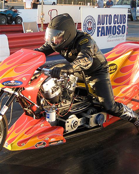 Keep track of everything you own. Jesse James with his Vanson Drag Racing leathers | Drag ...