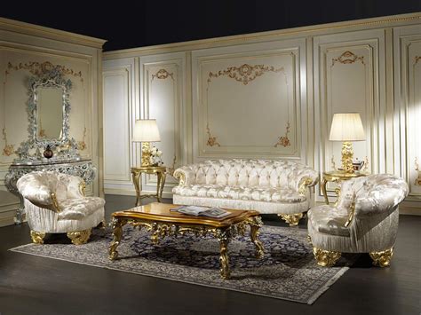Classic Luxury Living Room Paris Vimercati Classic Furniture