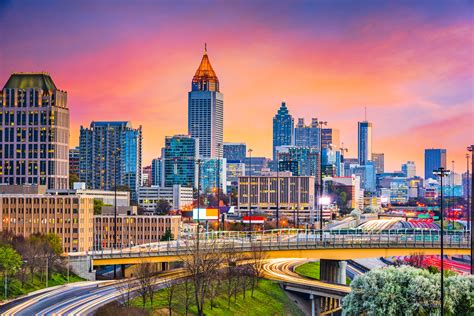 Get atlanta's weather and area codes, time zone and dst. Atlanta, Georgia, USA Skyline | Legal Executive Institute
