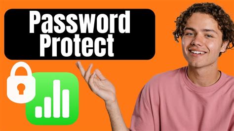 How To Password Protect A Numbers Worksheet
