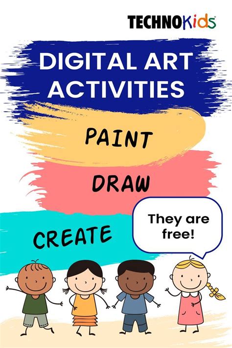 Learn The Basics With Free Digital Art Lessons For Kids Art Lessons