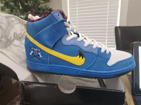 Size 13 Nike Sb Dunk High Premium Familia 2015 665215130661 Ebay