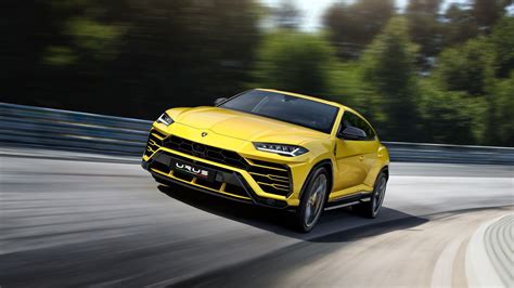 Free Download Desktop Wallpaper Lamborghini Urus Sports Car Yellow On