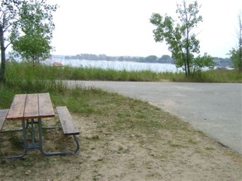 Campers have two options to enjoy this scenic park; Muskegon State Park South Channel Campground, North ...