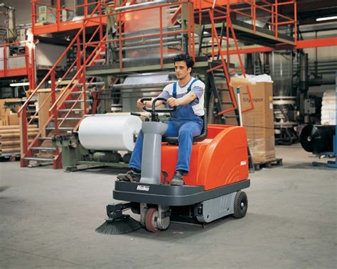 Sweepmaster 900 R Electric Or Petrol Industrial Floor Sweeper Or