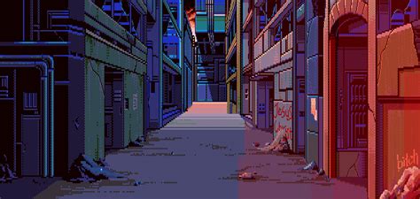 Pixel Cities Posted In The Cyberpunk Community