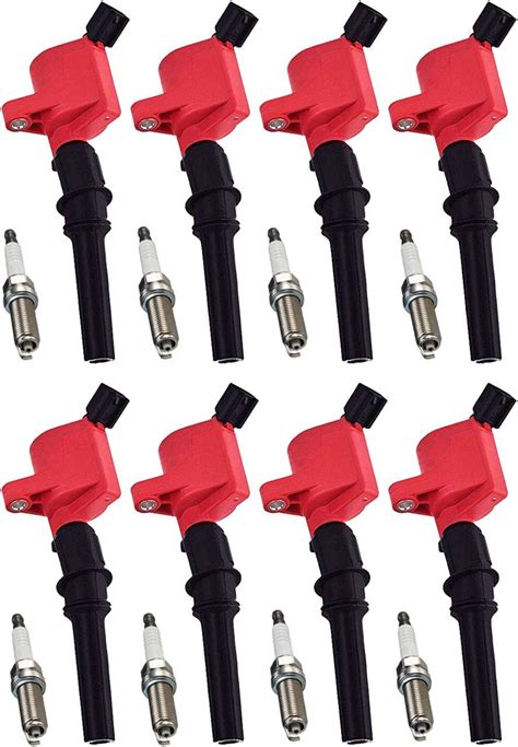 Ena Set Of 8 Energy Ignition Coil Pack And Platinum Spark