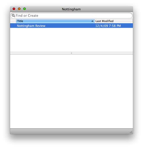 Nottingham Notepad And Simplenote Client For Mac Os X Macstories