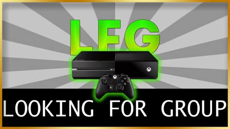Xbox One How To Create Looking For Group Post Youtube